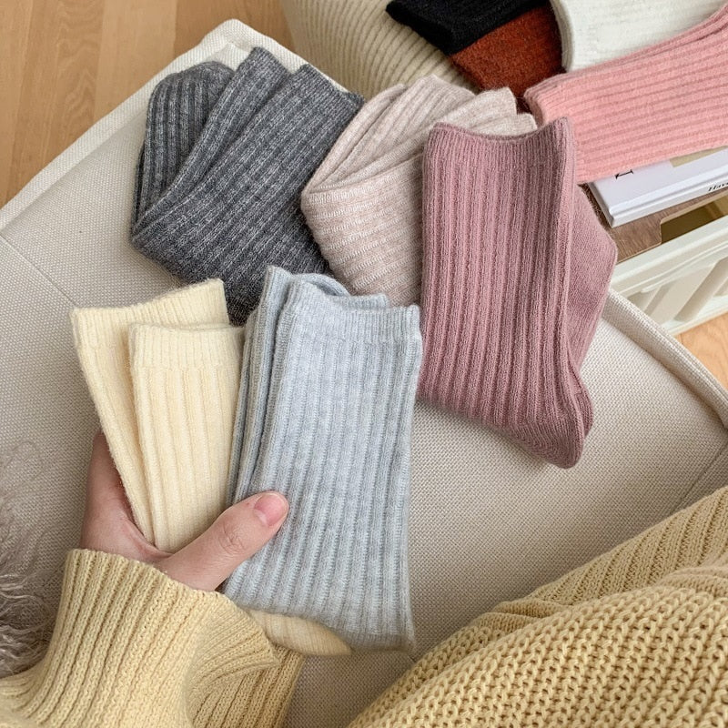 Chaussettes d'Hiver Élégantes