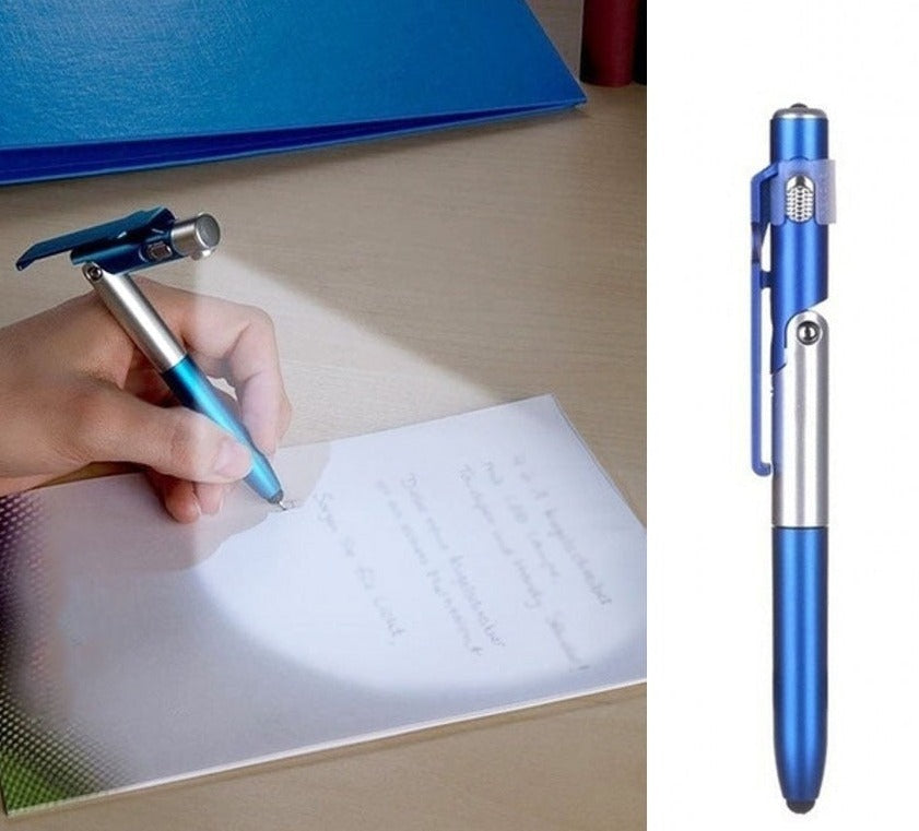 Lot de 3 Stylos Pliables avec Lumière LED Intégrée