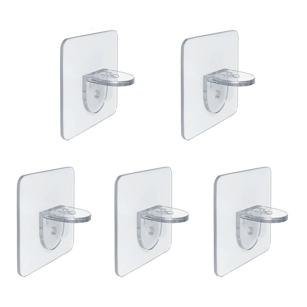 Support d'étagères adhésifs