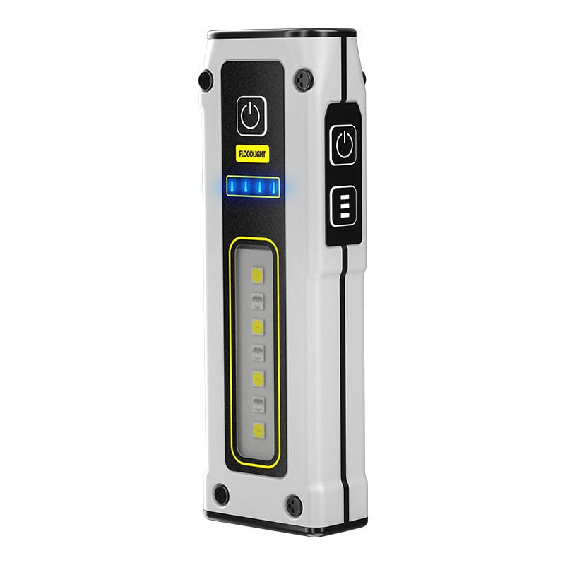 Mini lampe de poche PUISSANTE - Avec batterie externe