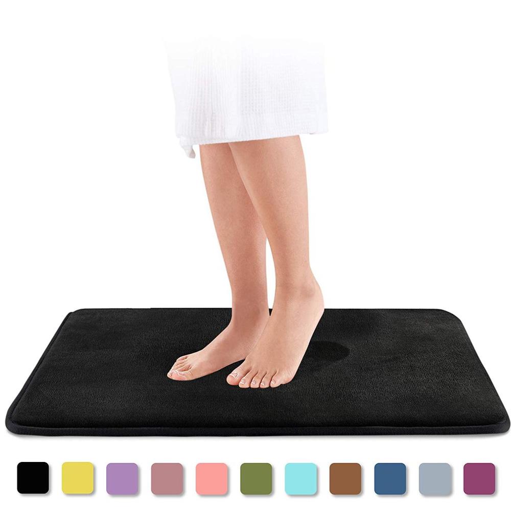 Tapis de Bain Moelleux et Ultra Absorbant