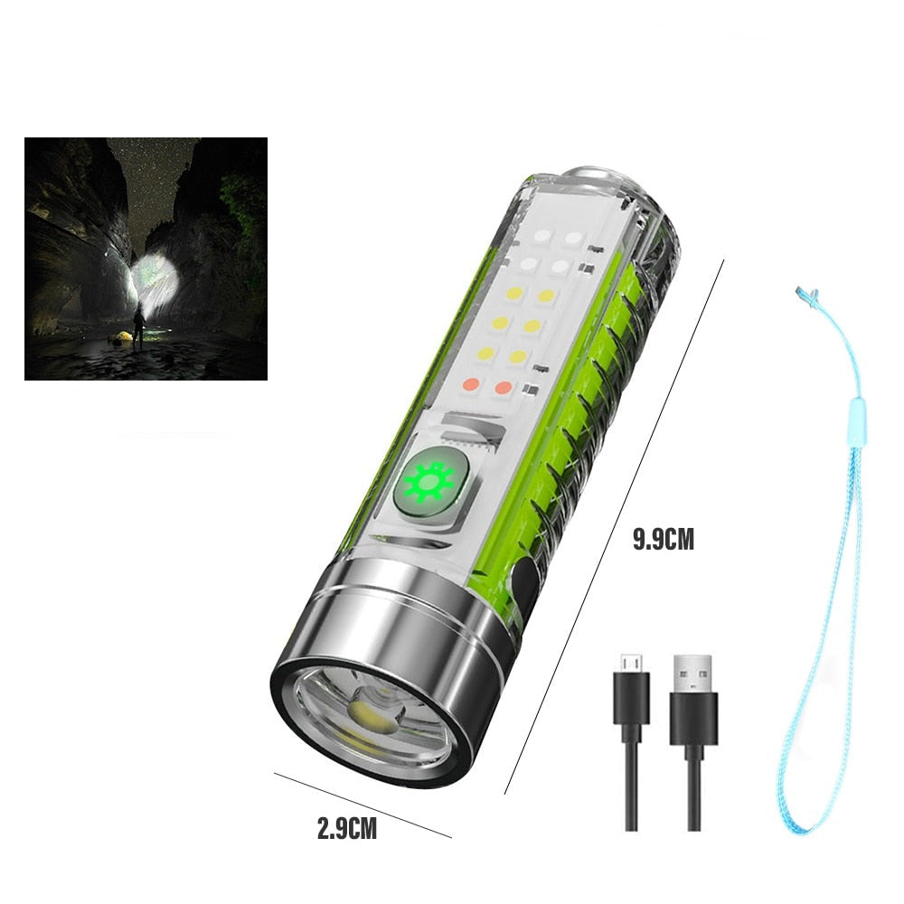 Lampe de Poche Fluorescente - Batterie Externe