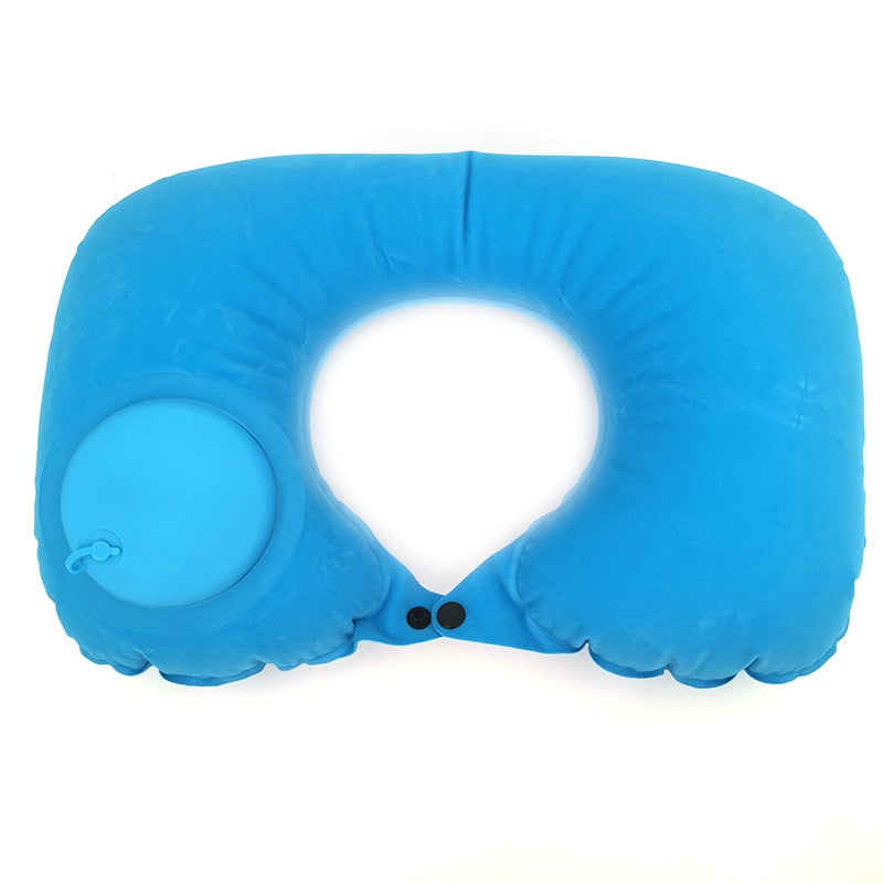 Oreiller de Voyage Auto Gonflable