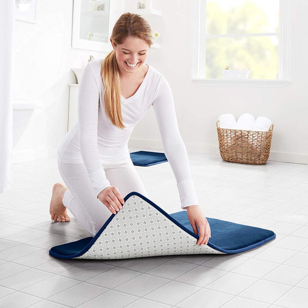 Tapis de Bain Moelleux et Ultra Absorbant