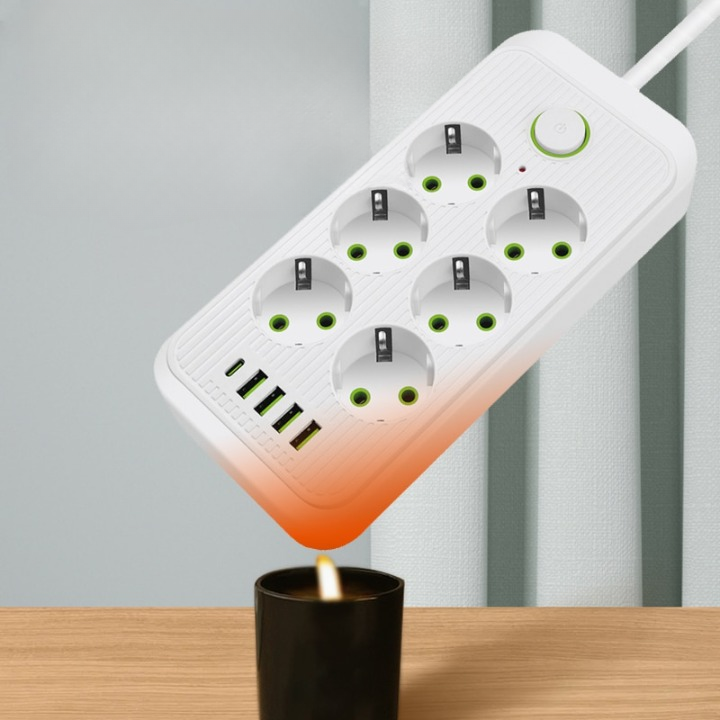 Multiprise - Prises Standards + USB + USB-C