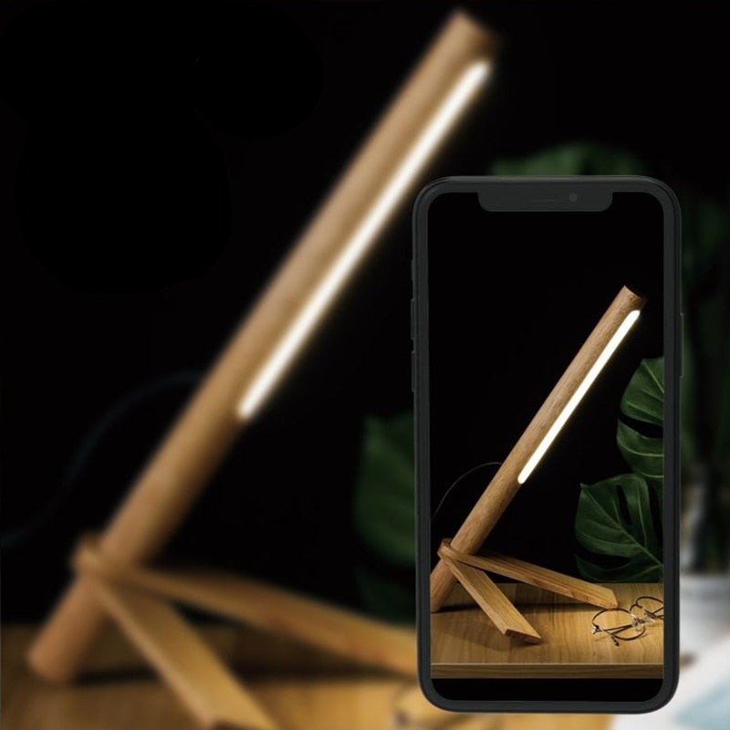 Lampe Nordique en Bois