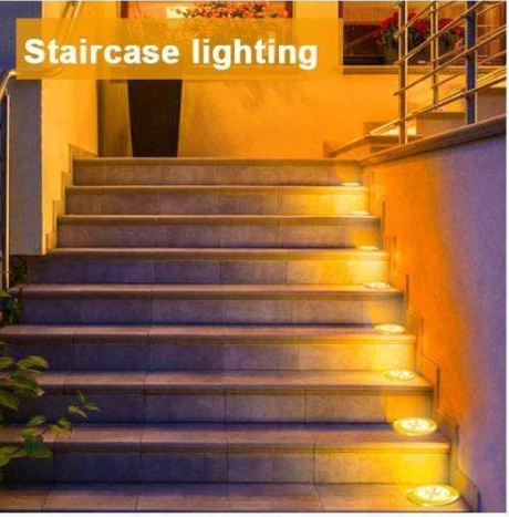 TOP VENTE ! Lot de 4 Spots LED de Jardin