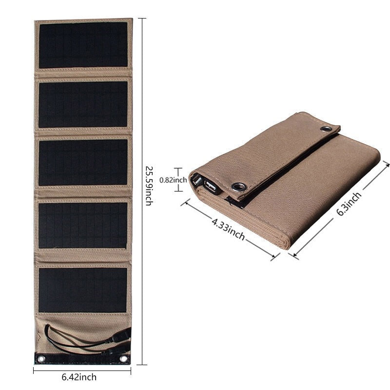 Panneau Solaire Etanche Portable