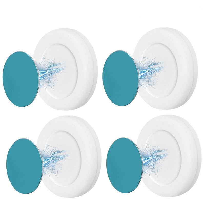 Lot de 4 Crochets Muraux Magnétiques