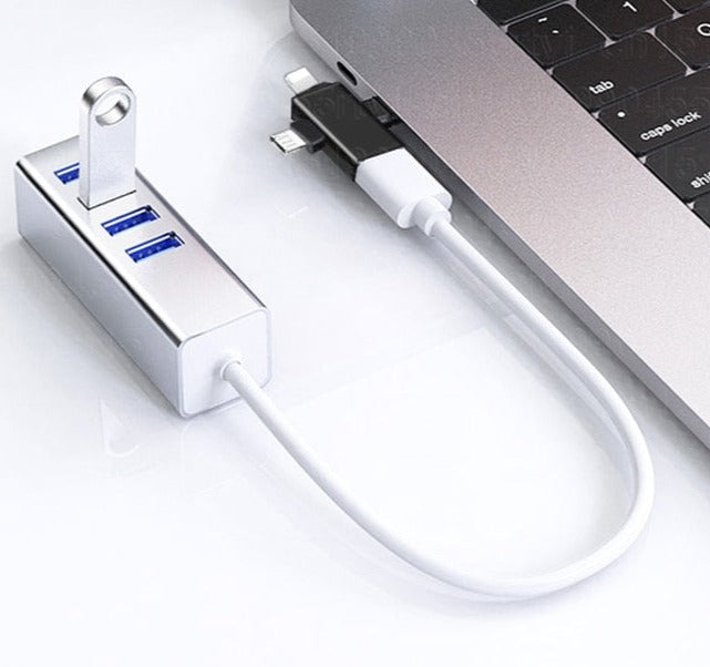 Connecteur USB 3 en 1