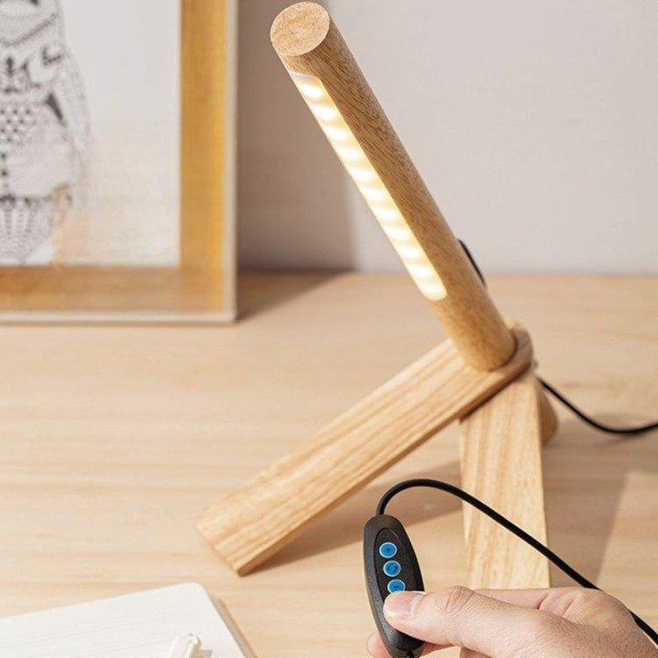 Lampe Nordique en Bois