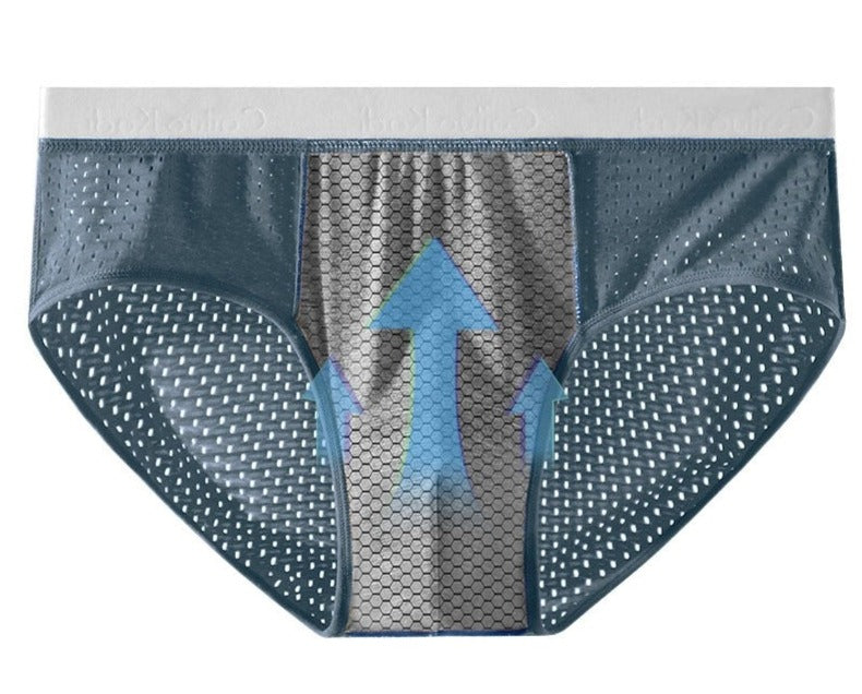 Lot de 5 Slips Antibactériens en Soie Glacée