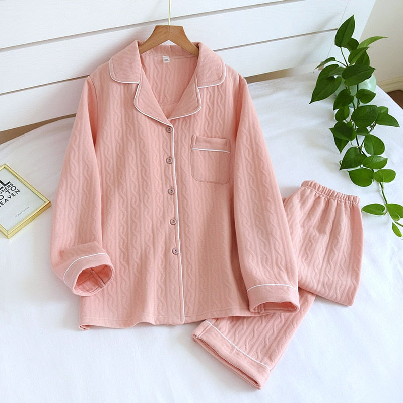 Pyjama Épais d'Hiver