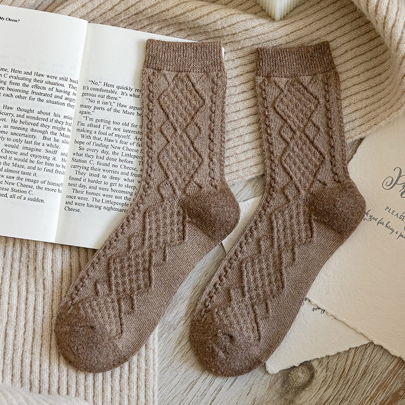 Lot de 3 Paires de chaussettes torsadées
