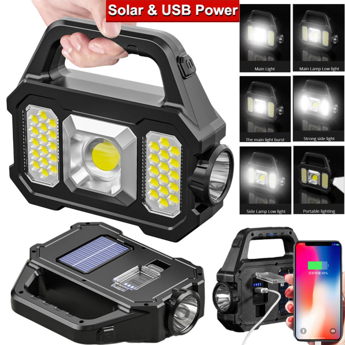 Lampe Solaire Puissante Max