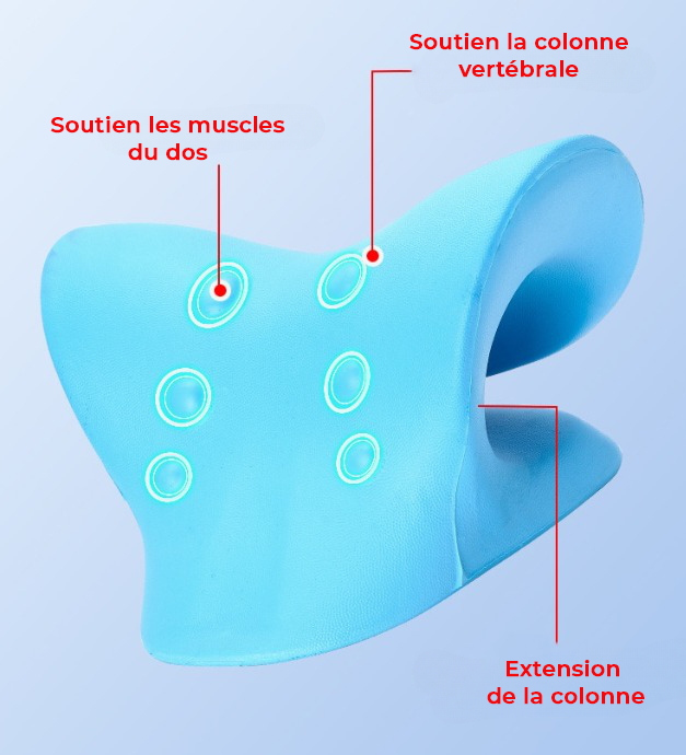 Oreiller de Massage pour Cervicales