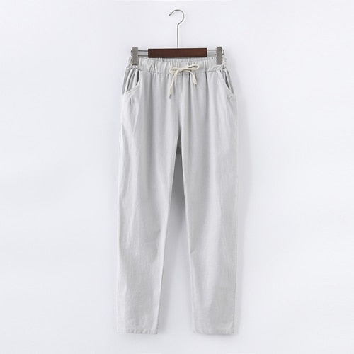 Pantalon Lin et Coton