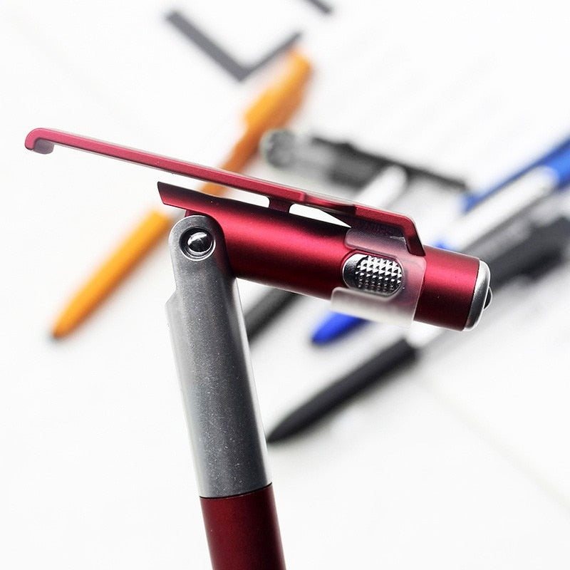 Lot de 3 Stylos Pliables avec Lumière LED Intégrée