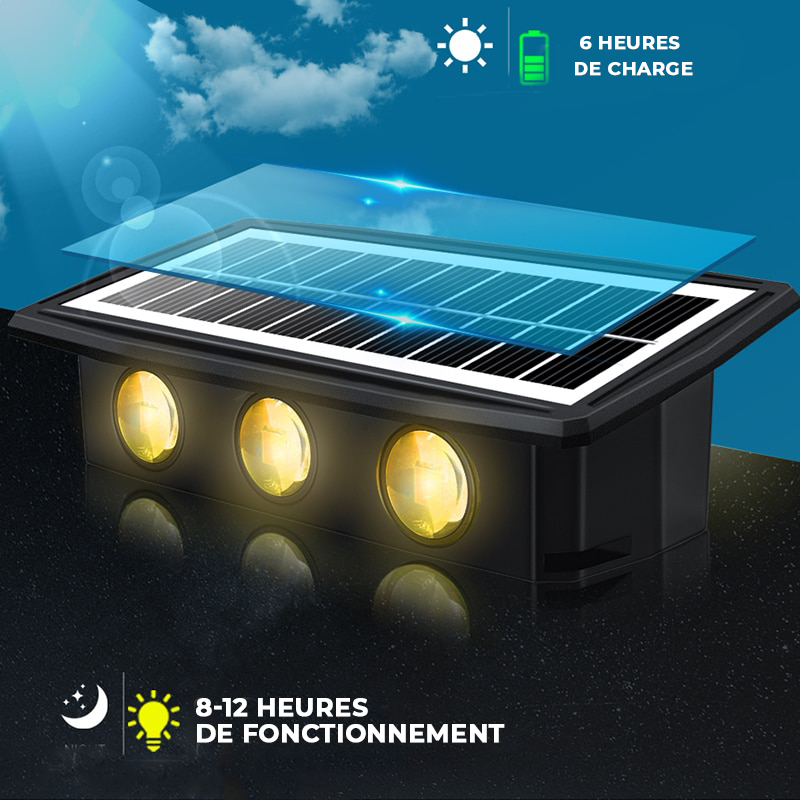 Lampe Solaire - Eclairage Multicolore