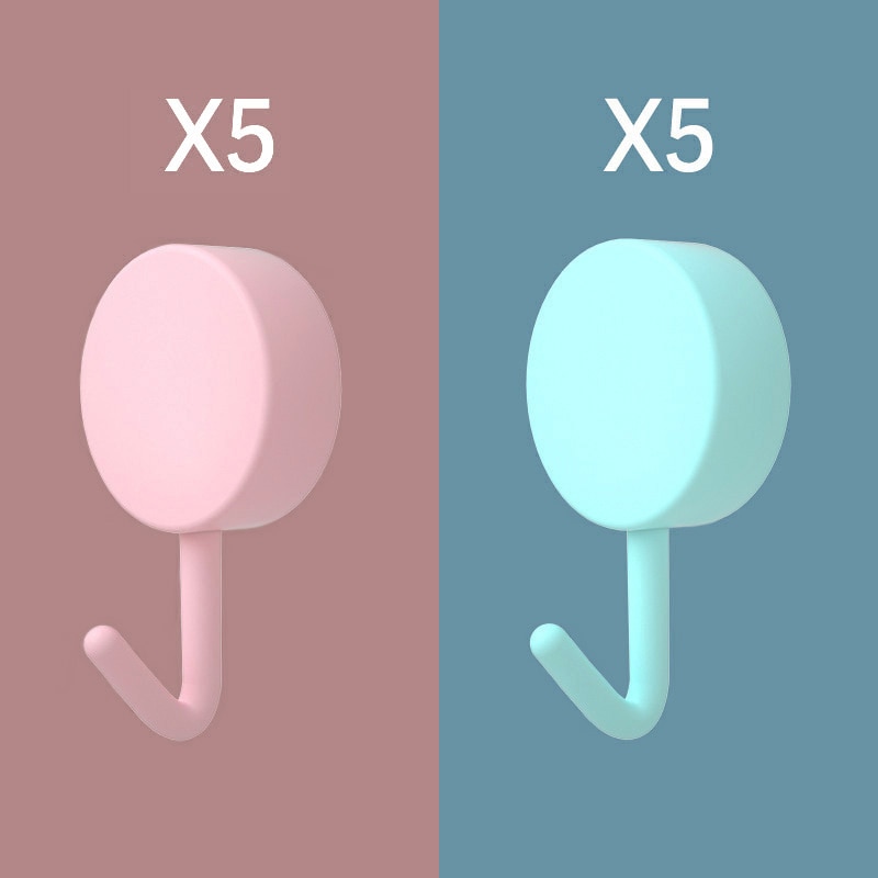 Crochets de Couleur Auto-Adhésifs