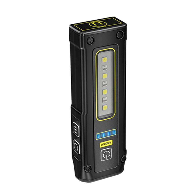 Mini lampe de poche PUISSANTE - Avec batterie externe