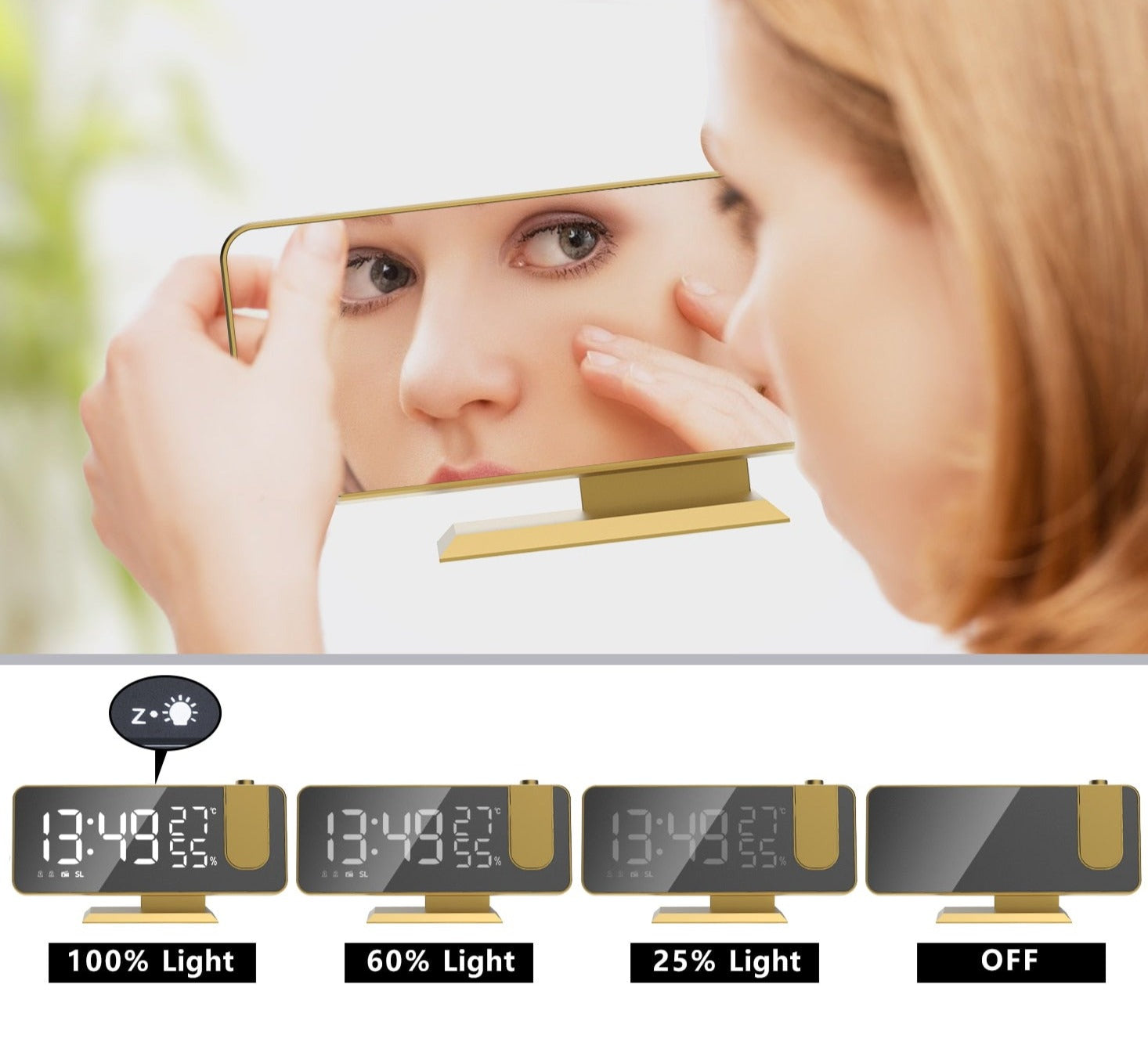 Radio Réveil Projection Numérique