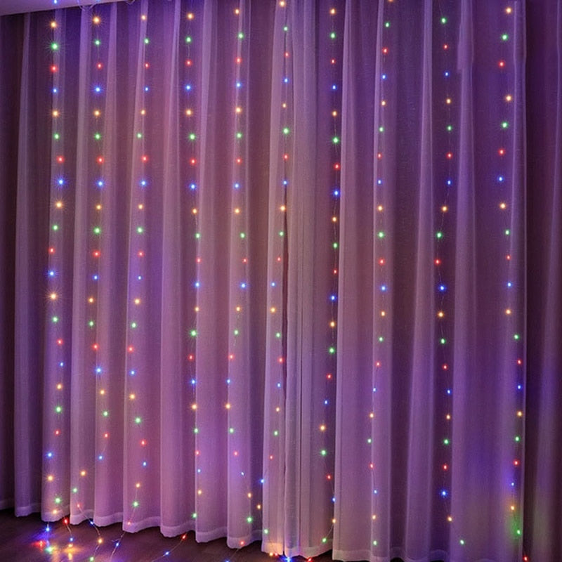 Guirlande Rideau de lumière