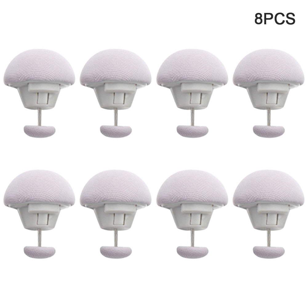 Lot de 8 Accroches Couette