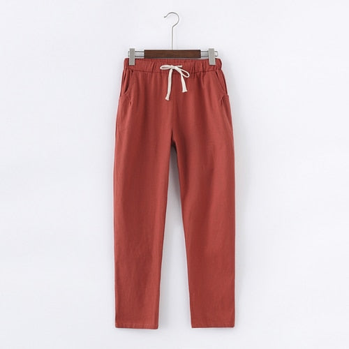 Pantalon Lin et Coton