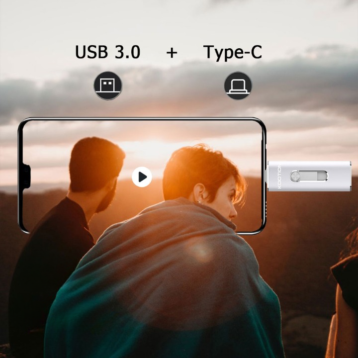 Clé USB 2 en 1 - Nouvelle génération 3.0