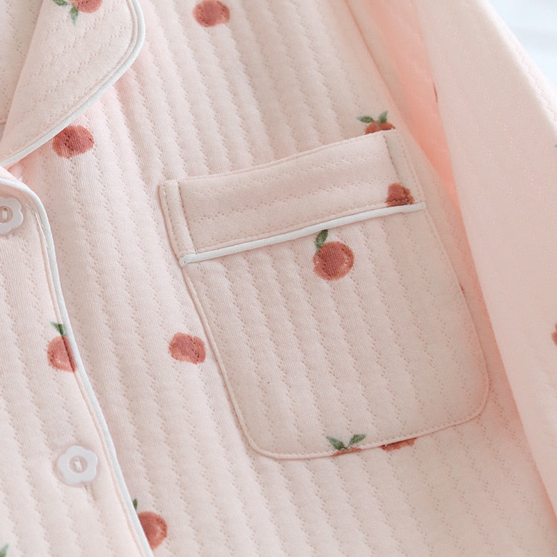 Pyjama Épais d'Hiver