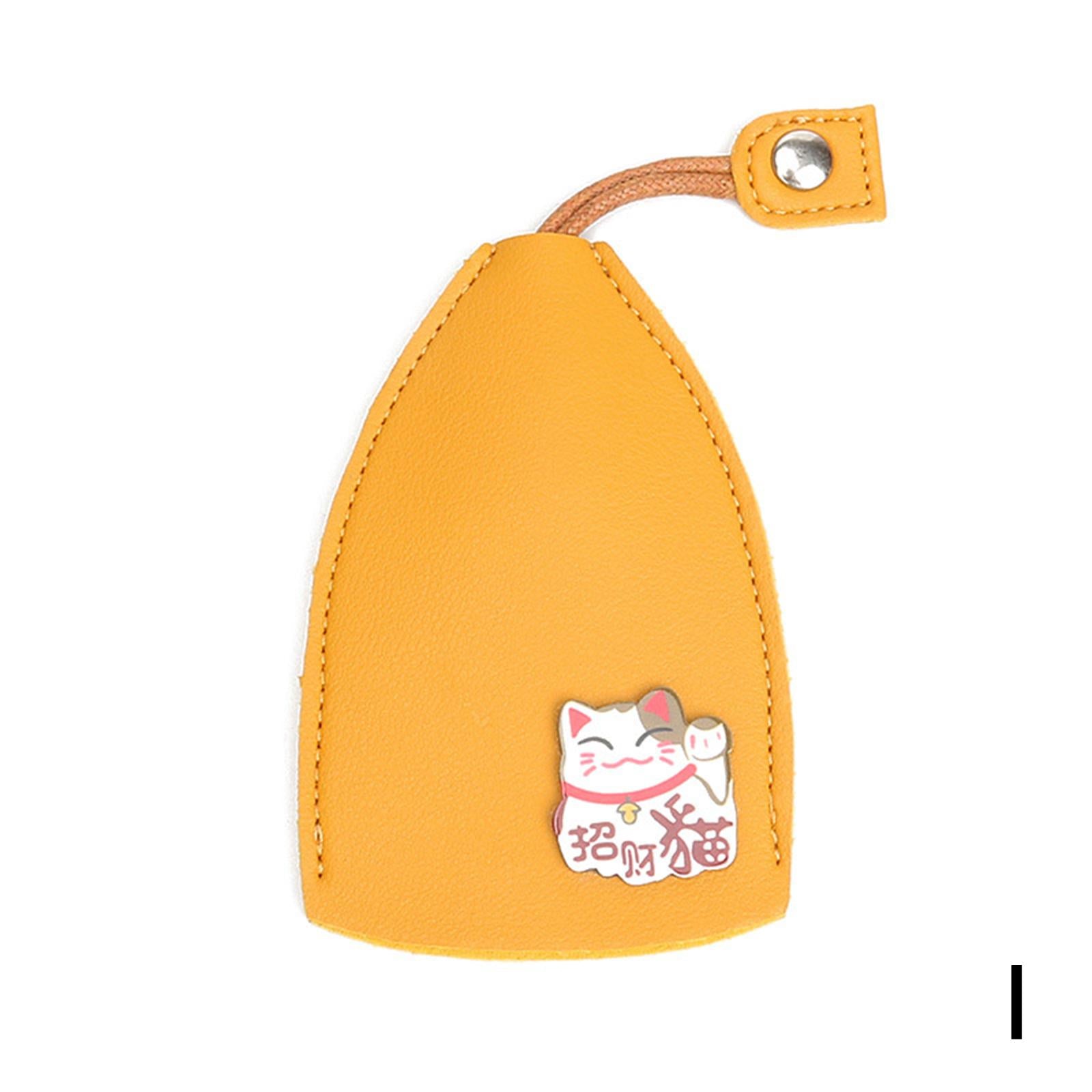 Lot de 3 Etuis de Porte Clés en Cuir PU