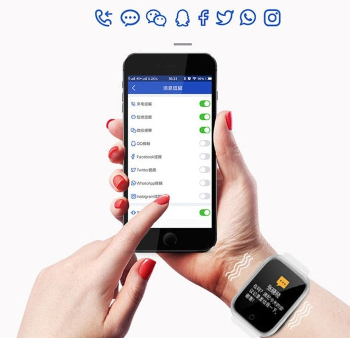 Montre Connectée Unisexe