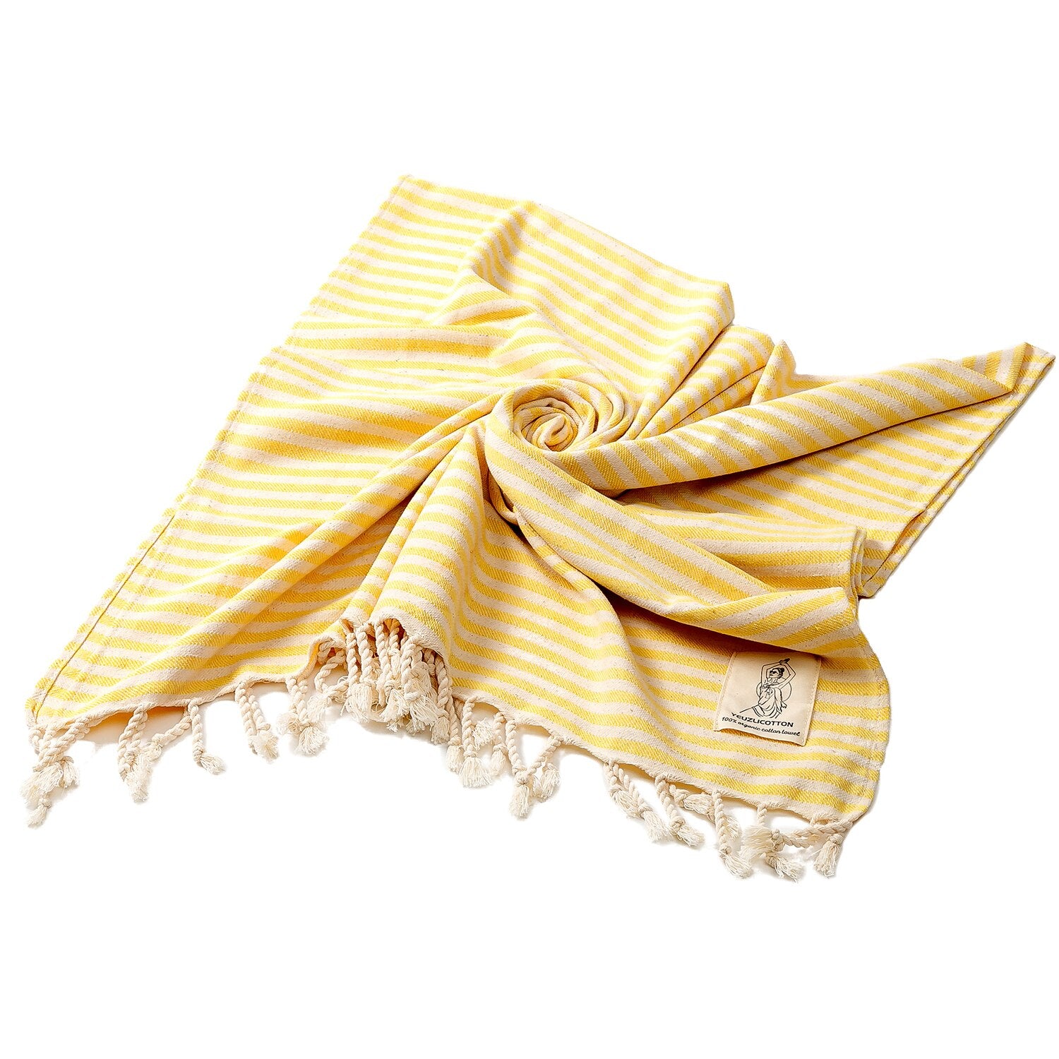 Serviette de plage 100% coton avec son sac à dos