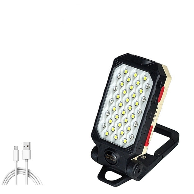 Lampe de Poche Pliable Magnétique