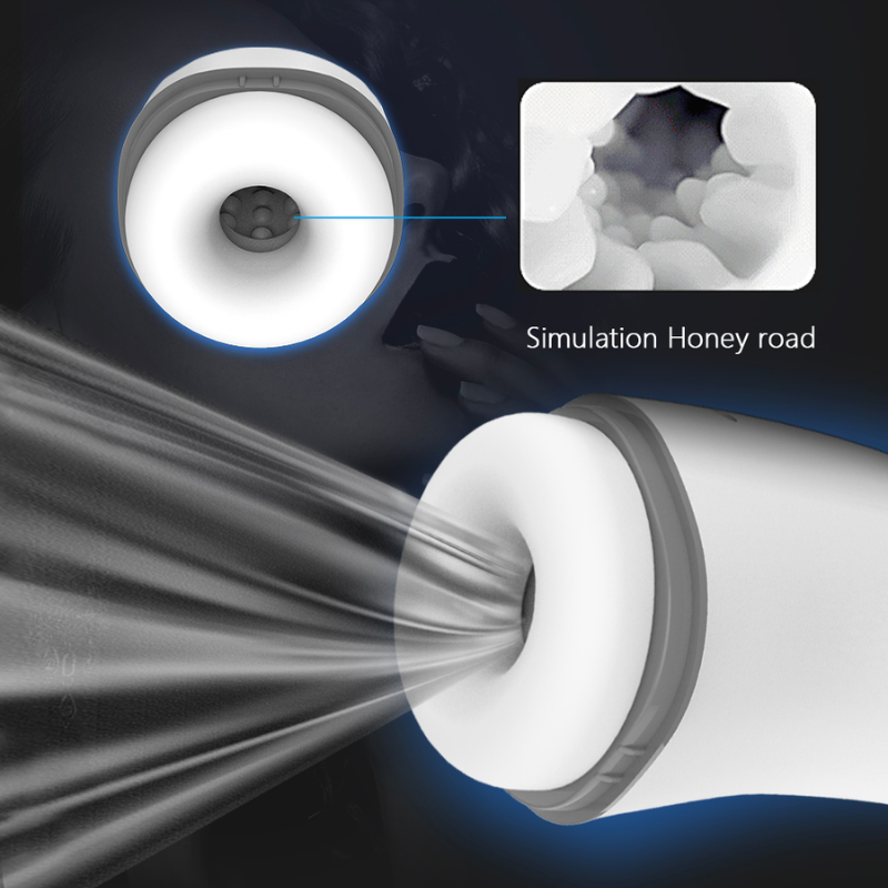 Simulateur de fellation chauffant