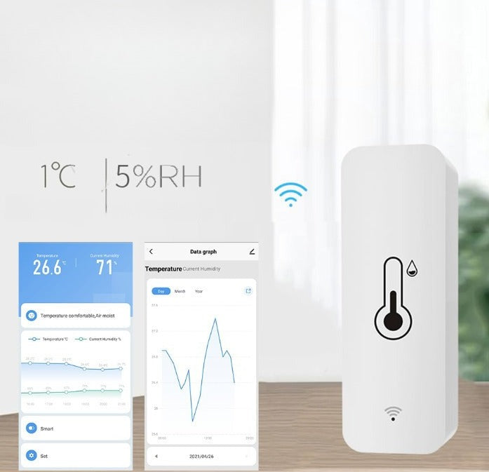 Capteur connectée de température et d'humidité