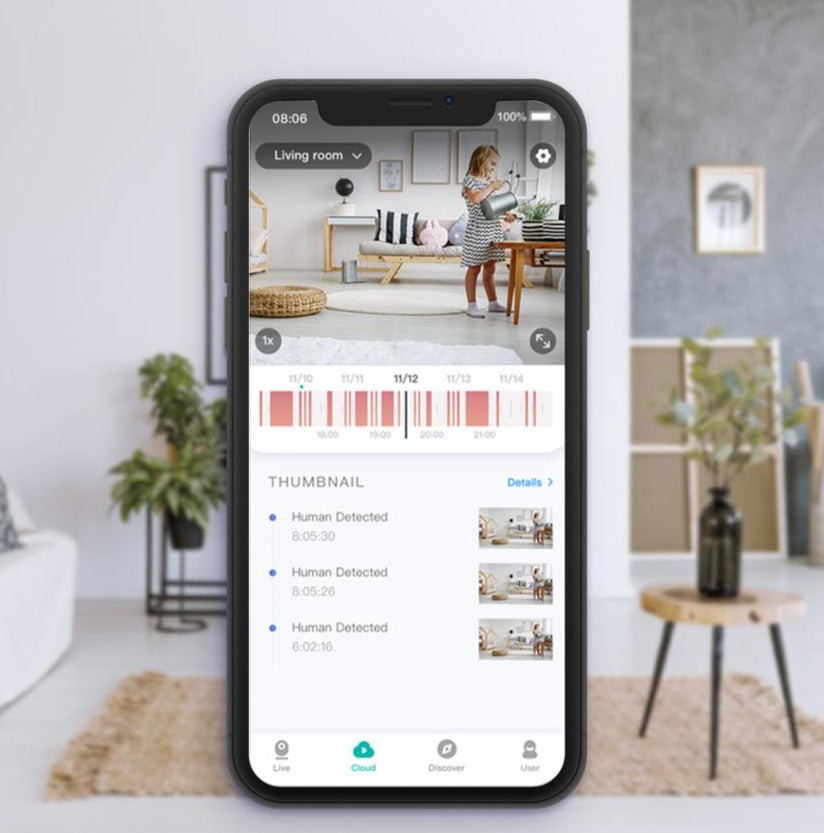 Caméra Connectée D'intérieur 1080P