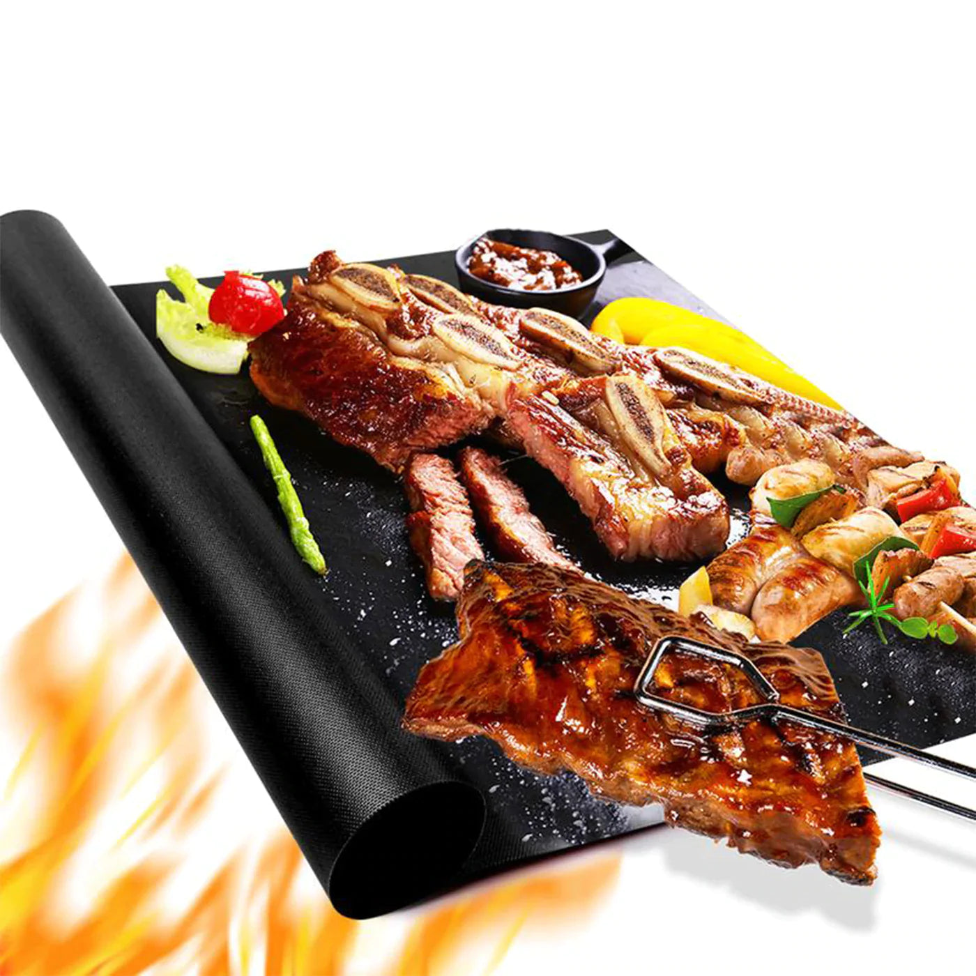 Tapis de cuisson pour four et barbecue