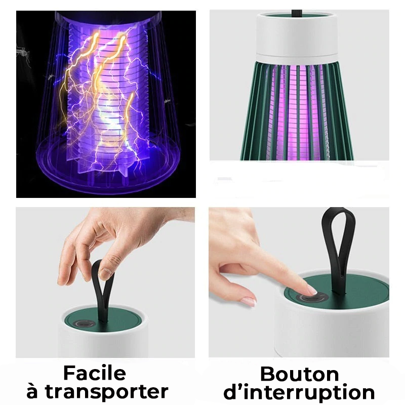 Lampes anti moustiques portables