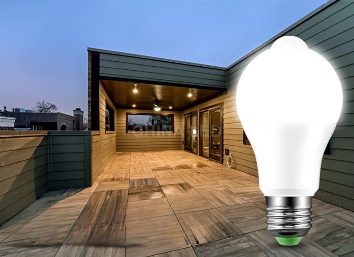 Lot de 2 ampoules avec détecteur de mouvement