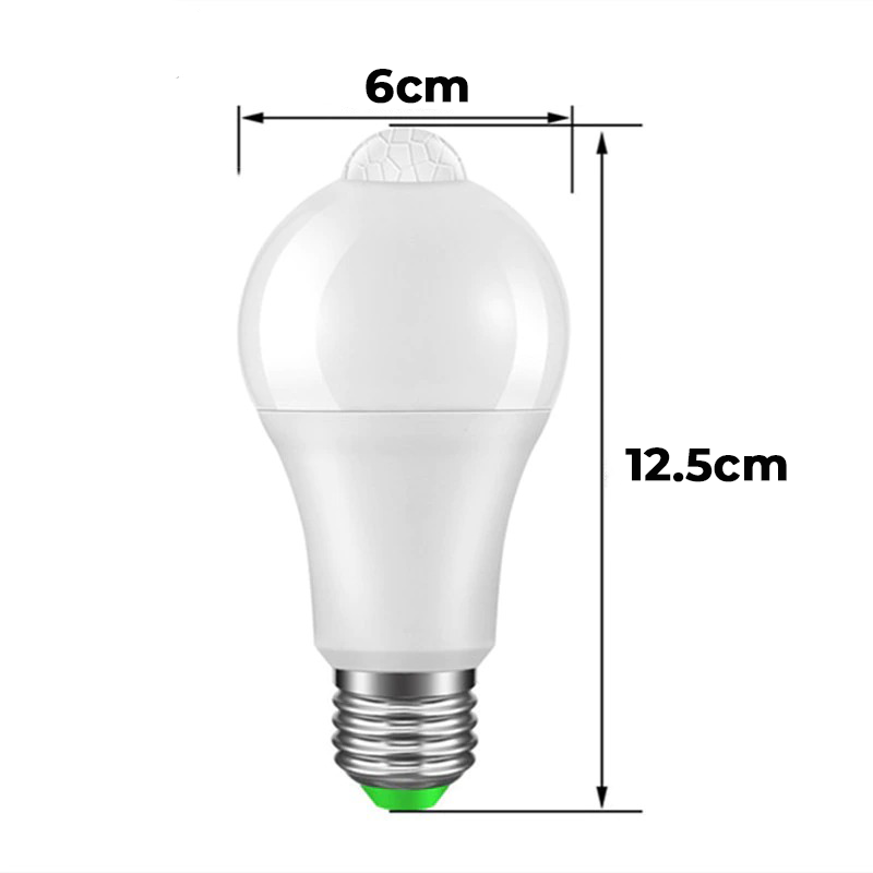 Lot de 2 ampoules avec détecteur de mouvement