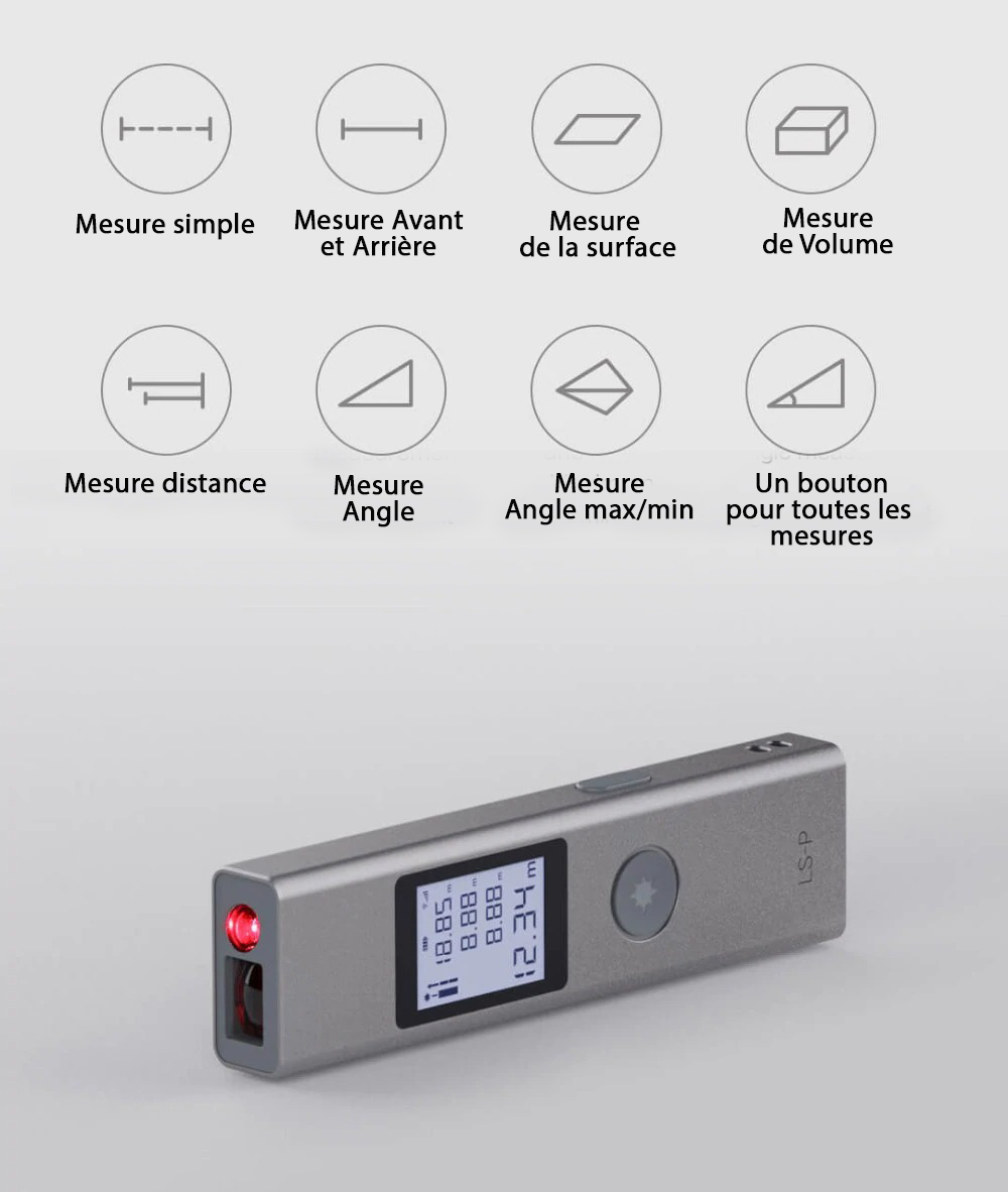 Télémètre laser nouvelle génération