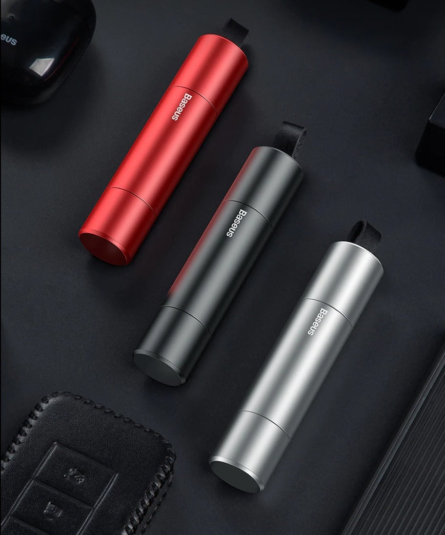 2 en 1 Brise Vitre + Coupe ceinture