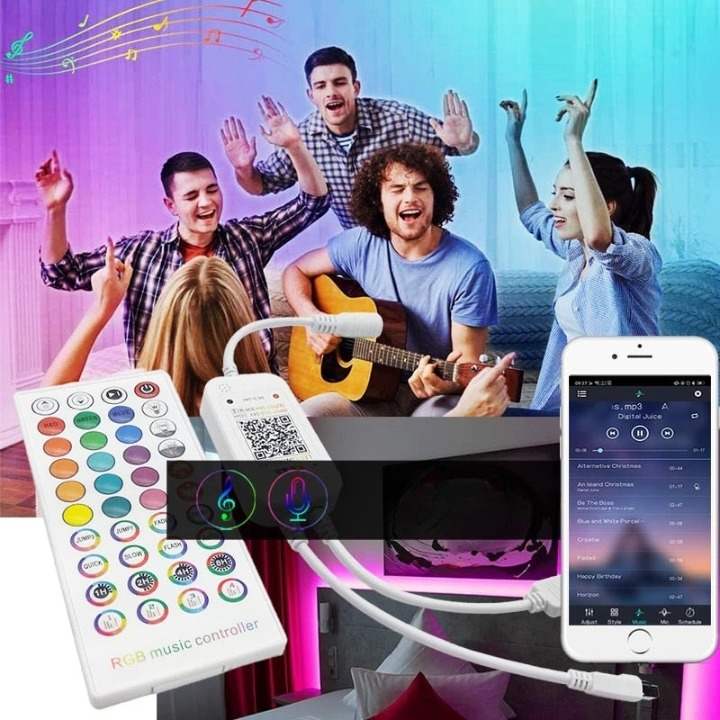 Ruban LED Connecté Bluetooth