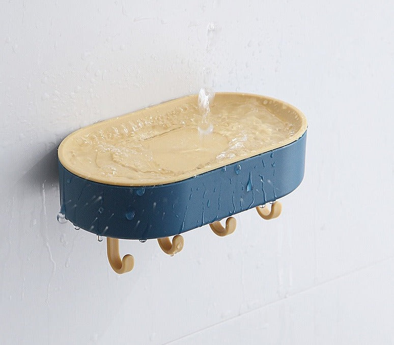 Porte Savon avec Crochets