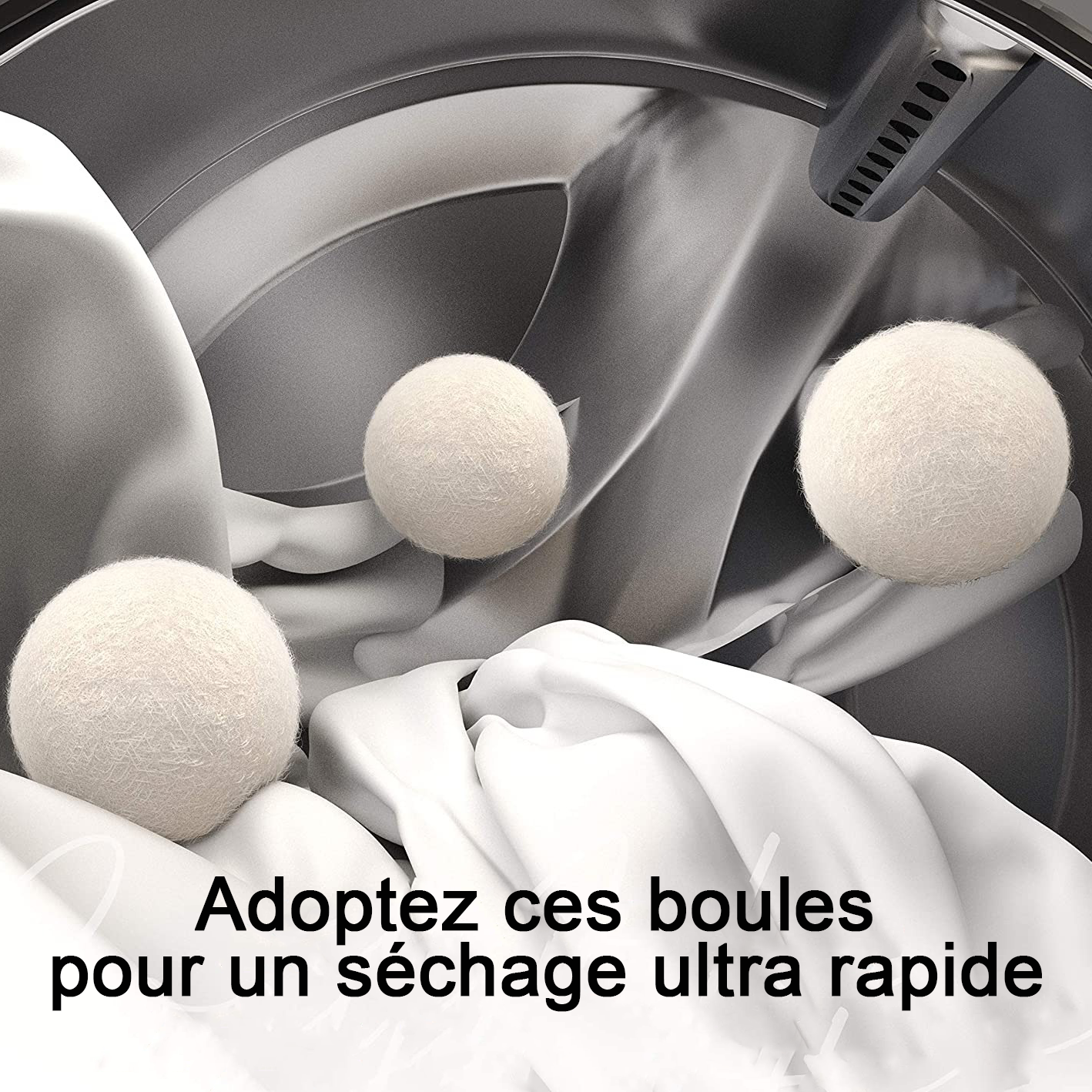 3 Boules de séchage rapide