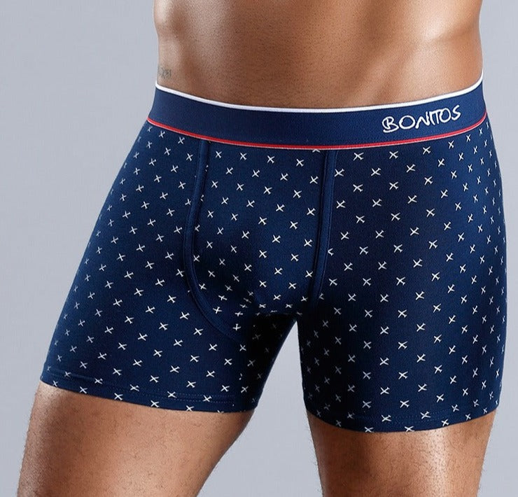 Lot de 4 Boxers 95% Coton