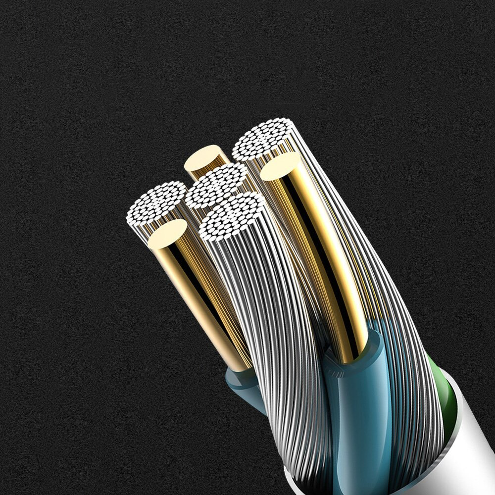 Câble USB tressé 3en1