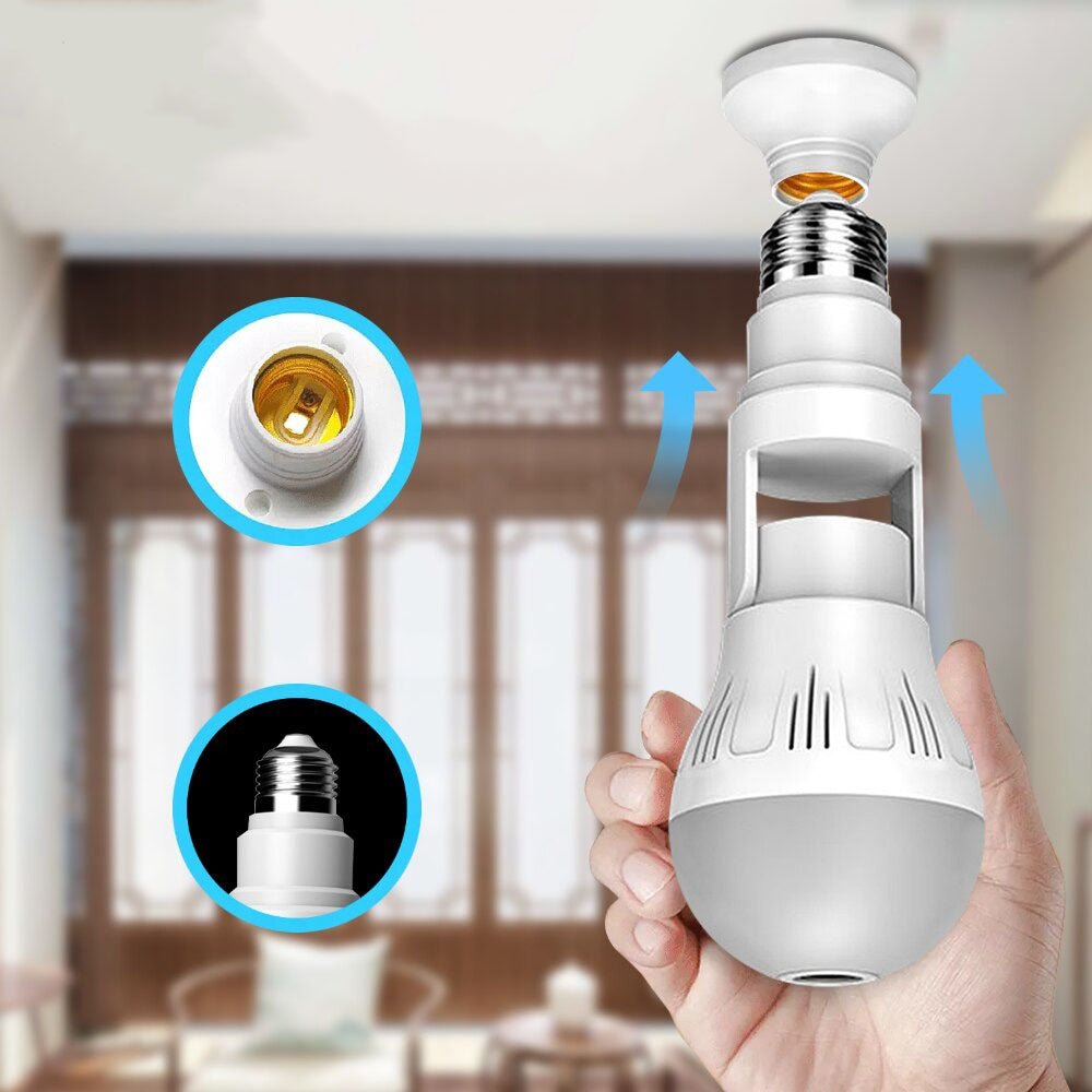 Ampoule caméra discrète + carte 32G OFFERTE